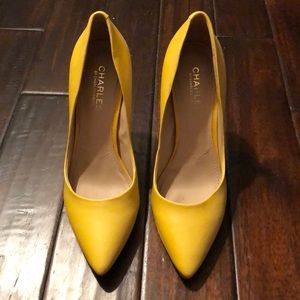 Yellow Charles David heels
